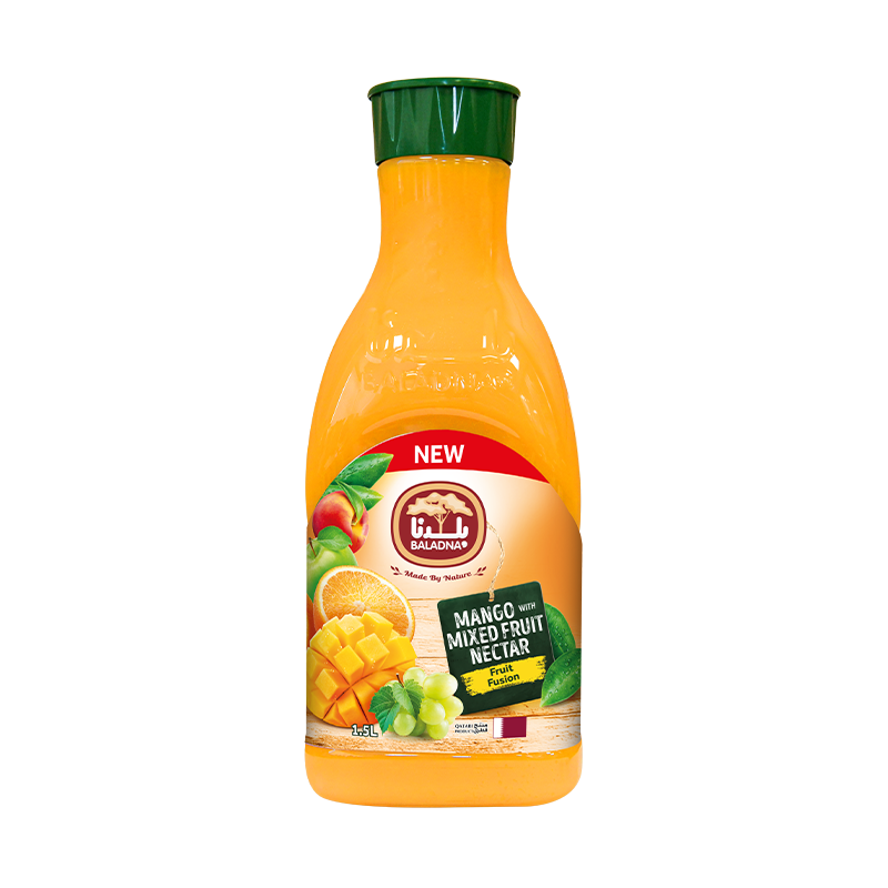 Mango with mixed fruit nectar