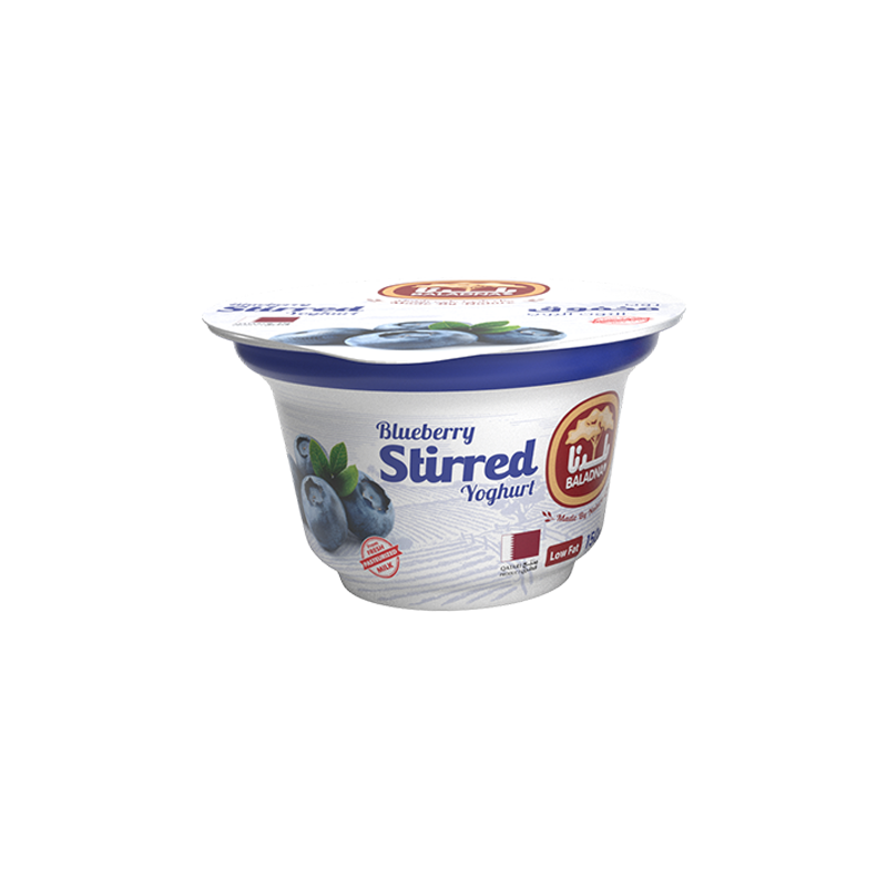 Blueberry Stirred Yoghurt