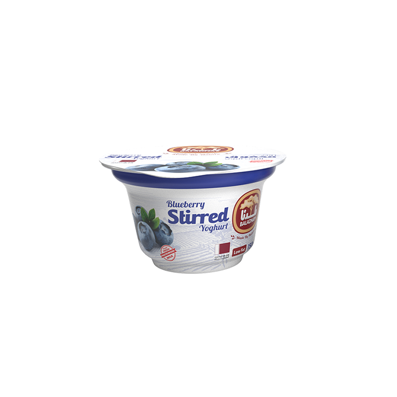 Blueberry Stirred Yoghurt