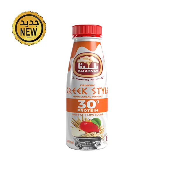 GREEK YOGHURT DRINK APPLE CEREAL