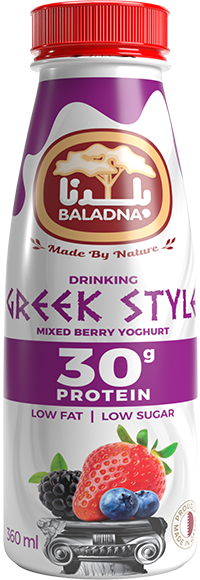 GREEK YOGHURT DRINK MIXED BERRY