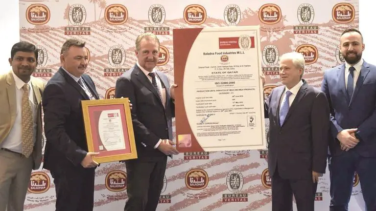 Blog Baladna obtained the highest standard for food safety and quality management systems