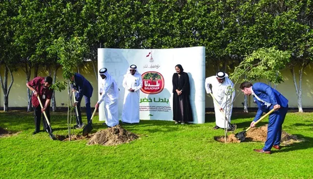 Blog Baladna participates in the one million tree initiative