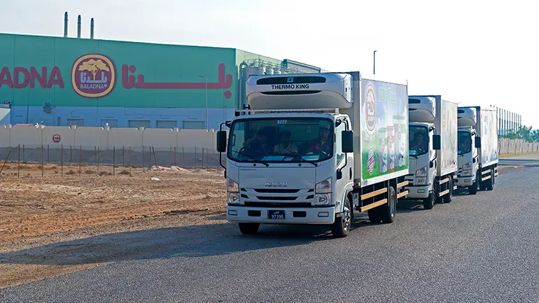 Blog Baladna distributes 10,000 litres of long-life milk in Ramadan tents