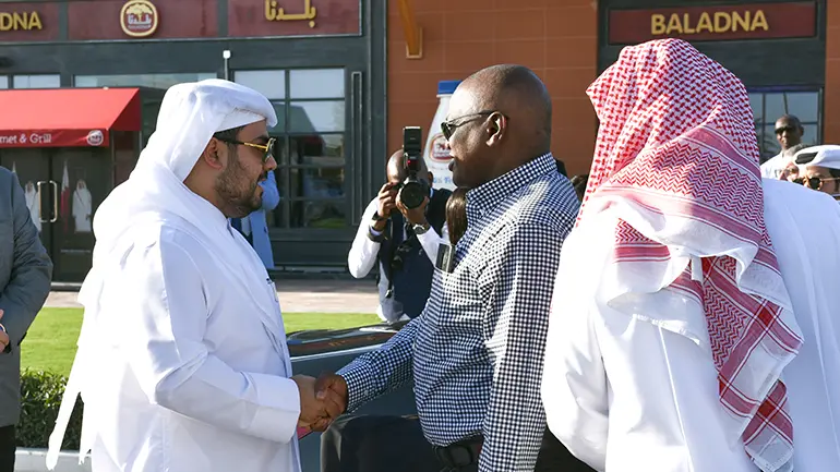 Blog Botswana President visits Baladna