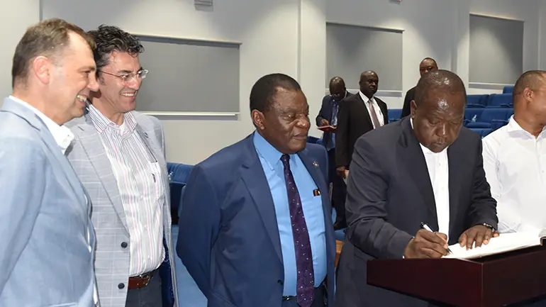 Blog Minister of interior in Kenya to Baladna farm