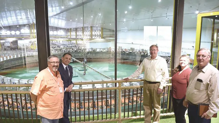 Blog Texas A&M agriculture experts visit Baladna, Qatar branch campus