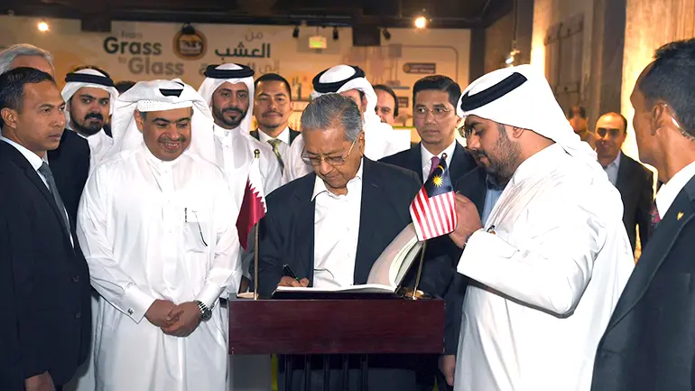 Blog Malaysian PM visits Baladna