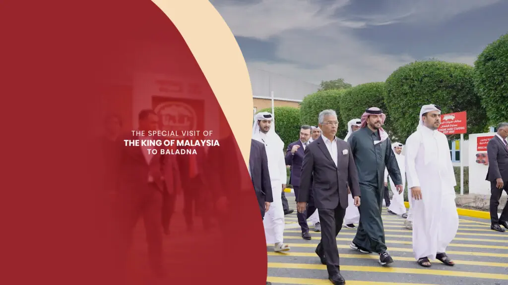 Blog The Special visit of King of Malaysia to Baladna