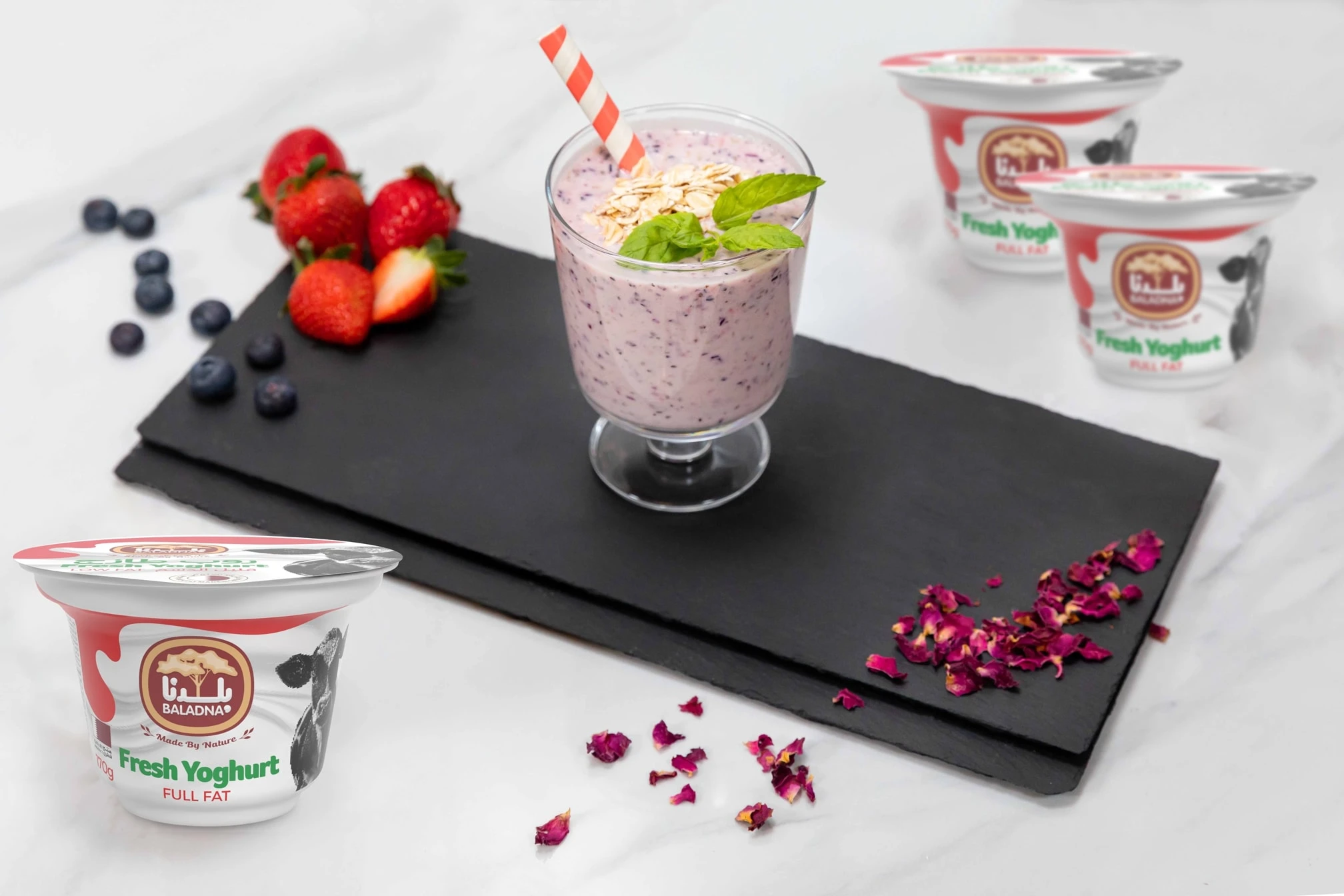 Strawberry Blueberry Smoothies