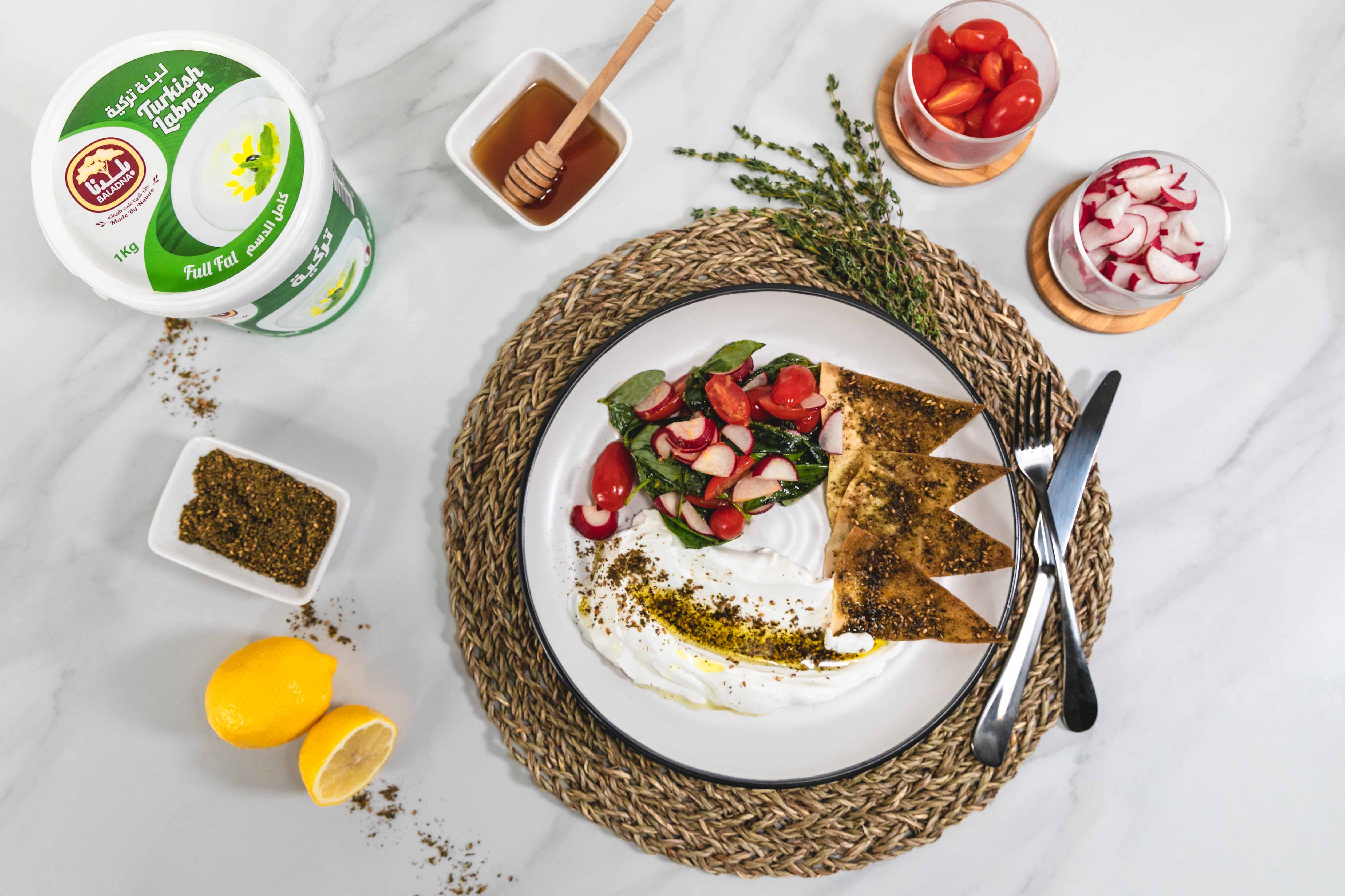 Summer Salad with Labneh