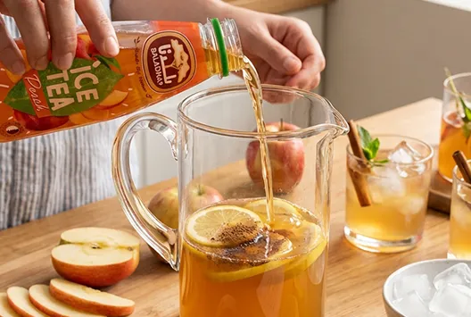 Recipe Spiced Apple & Peach Punch