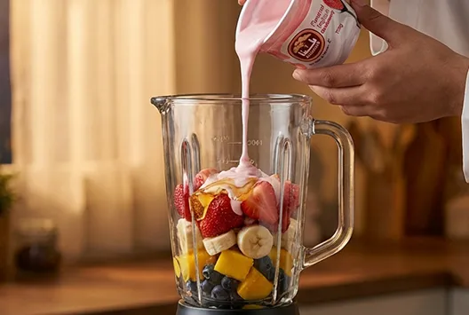 Yoghurt-Based Fruit Smoothie