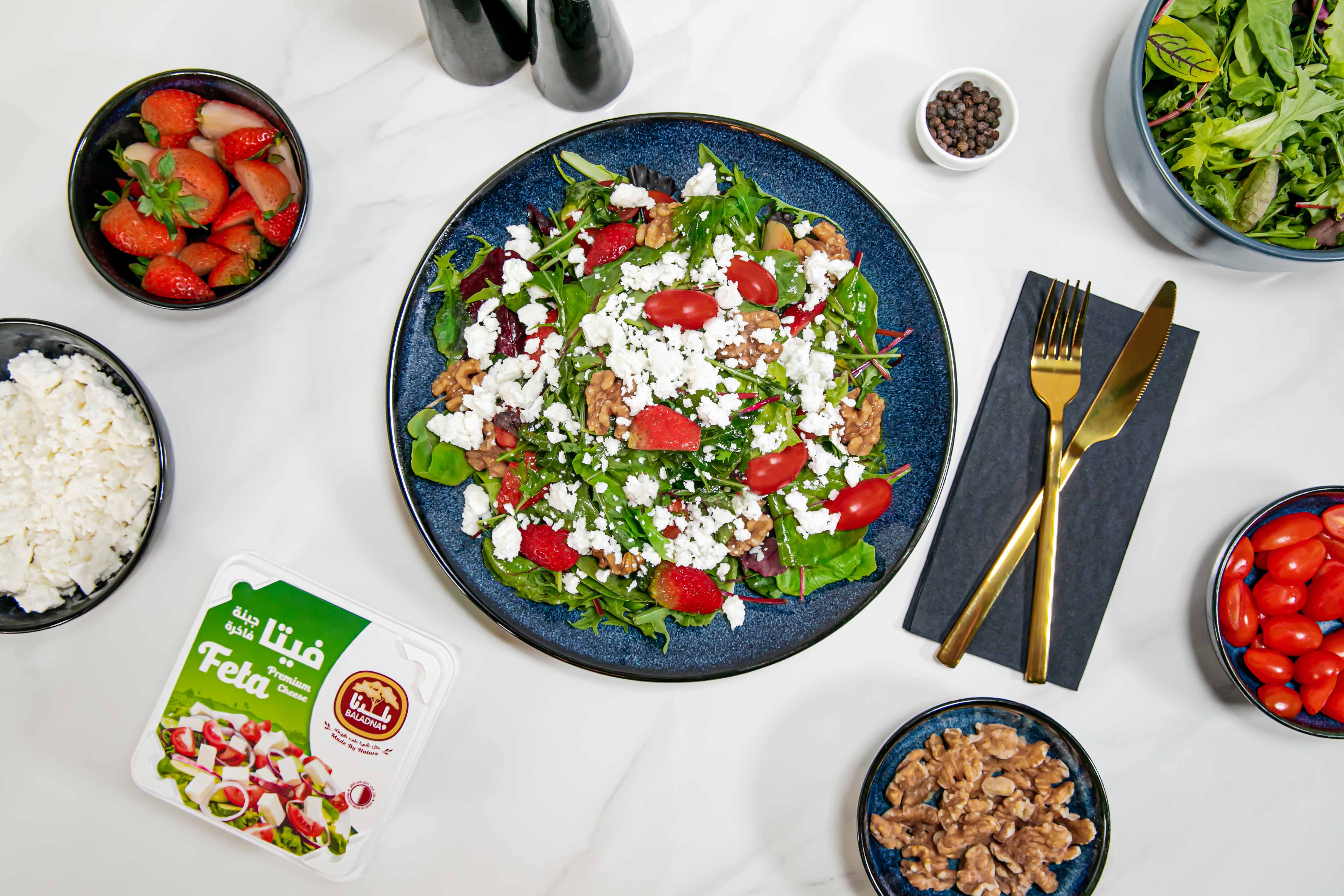 Strawberry Feta Salad