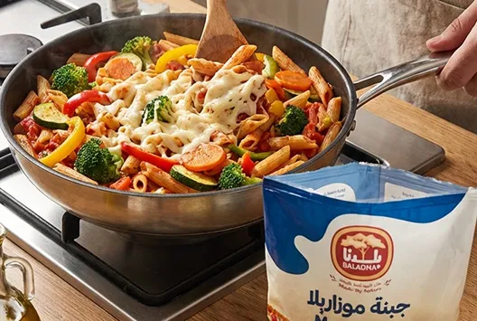 Vegetable Cheese Pasta