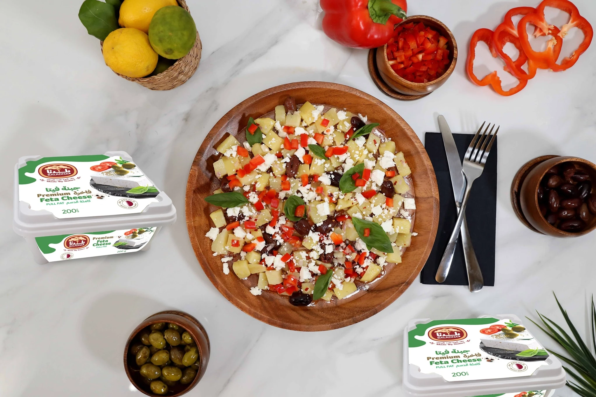 Zesty Mediterranean Potato Salad