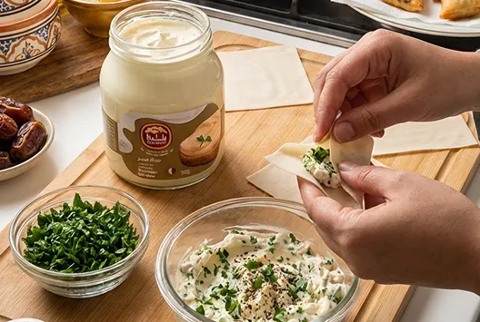 Cheese Sambousek Bites