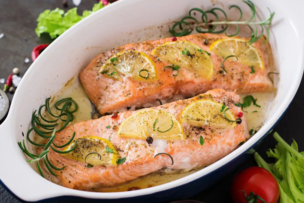 Salmon Lemon and Cream