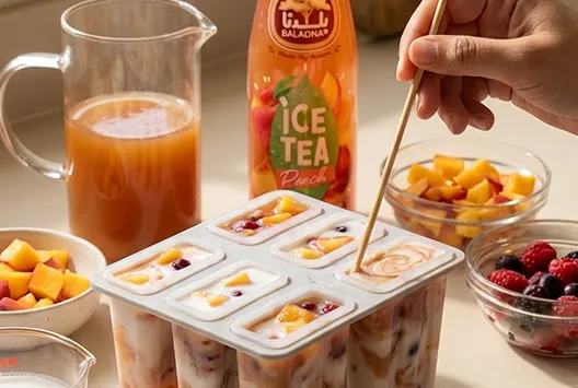 Marbled Iced Lollies