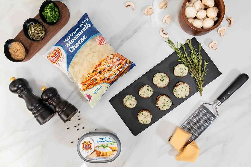 Cream Cheese-Stuffed Mushrooms