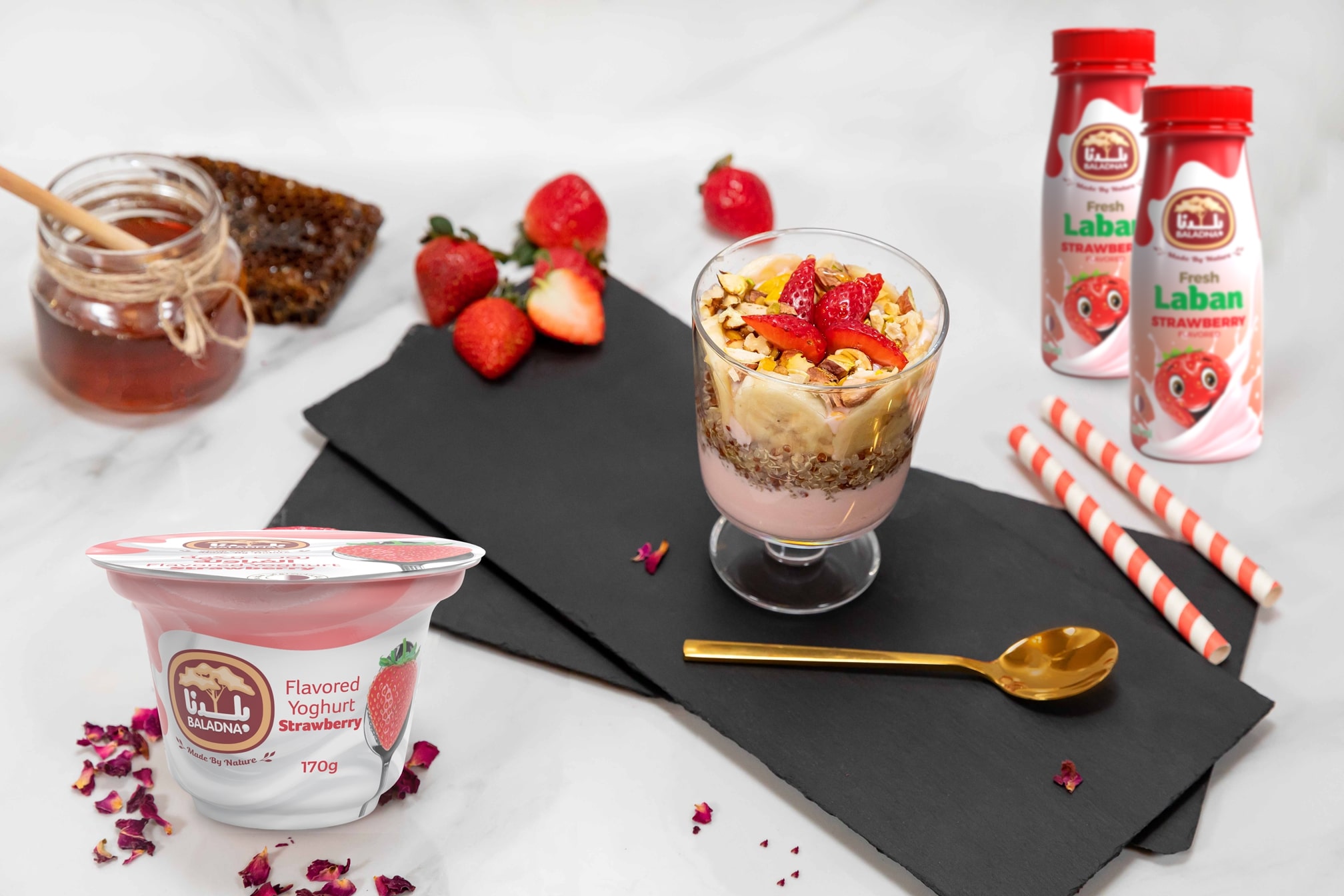 Recipe Quinoa Strawberry Yoghurt