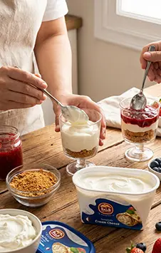 Recipe Dessert Cups with Cream Cheese
