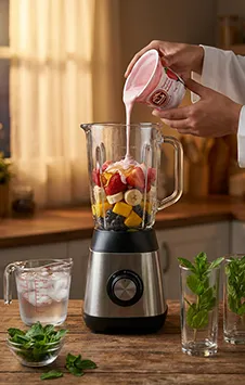 Recipe Yoghurt-Based Fruit Smoothie