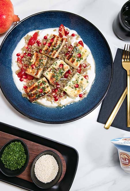 Recipe Honey Sesame Halloumi