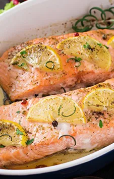 Recipe Salmon Lemon and Cream