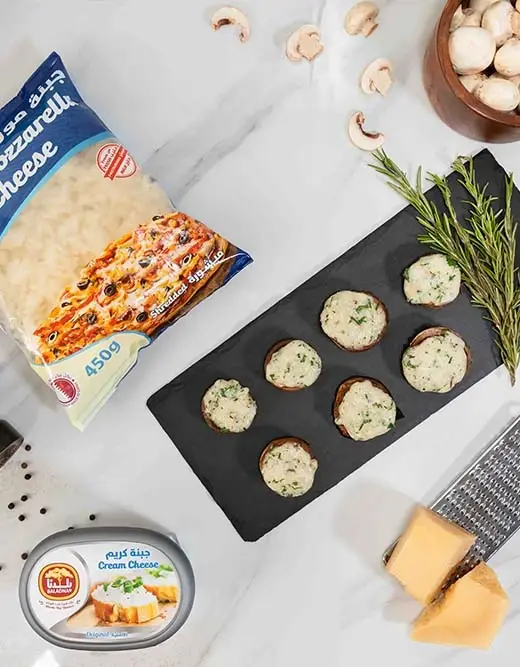 Recipe Cream Cheese-Stuffed Mushrooms