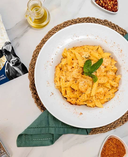 Recipe Shrimps Cajun Penne Pasta