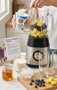 Recipe Blueberry Pineapple Smoothie