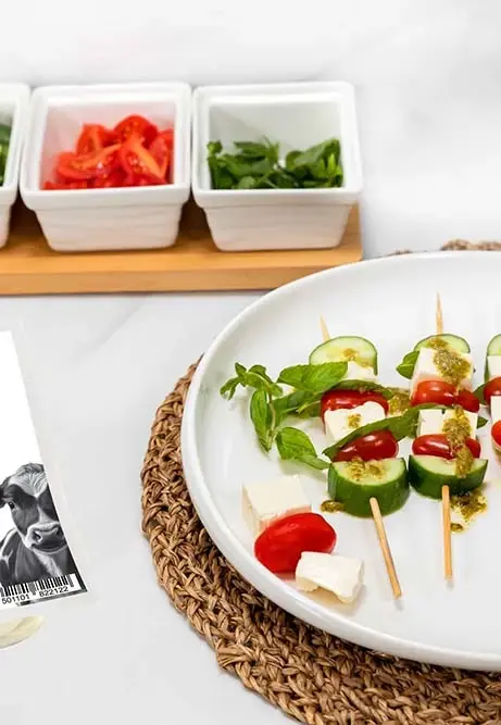 Recipe Cherry Tomato & Halloumi Sticks