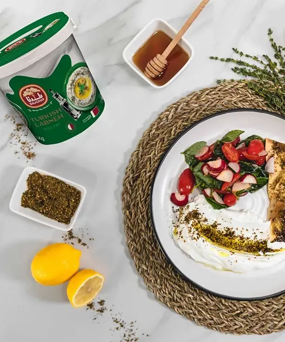 Recipe Summer Salad with Labneh