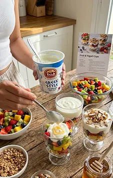 Recipe Fruit & Yogurt Cups