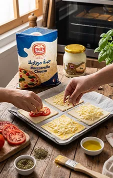 Recipe Tomato Mozzarella Pastry