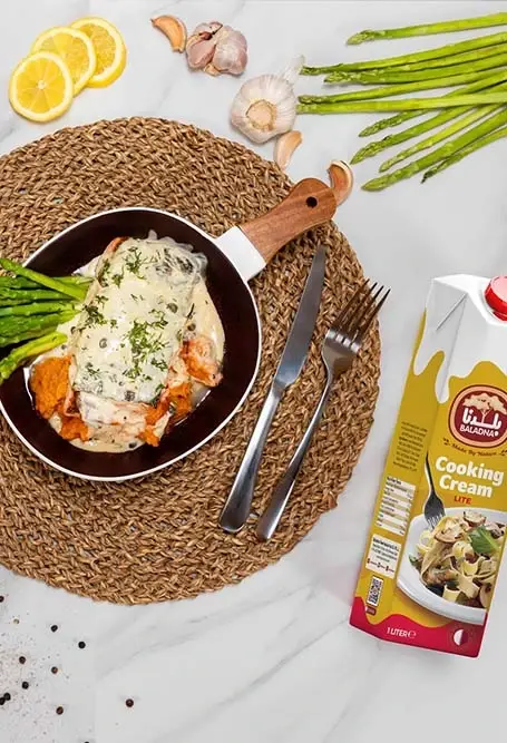 Recipe Salmon Lemon & Cream