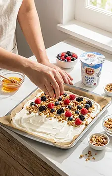 Recipe Frozen Yogurt Bars