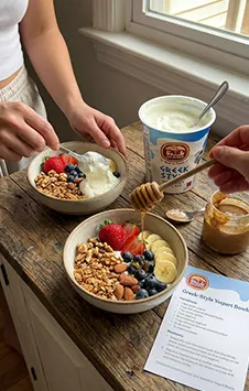 Recipe Greek-Style Yogurt Bowls