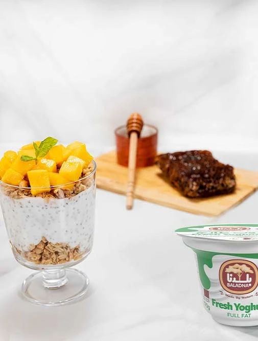 Recipe بودينغ المانجو وبذور الشيا