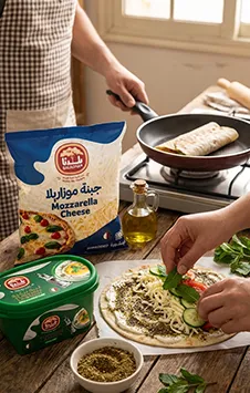 Recipe Labneh & Zaatar Wraps