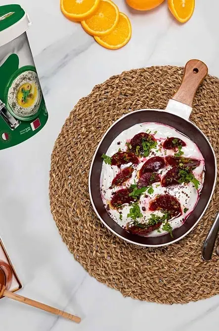 Recipe Roasted Beetroots and Labneh