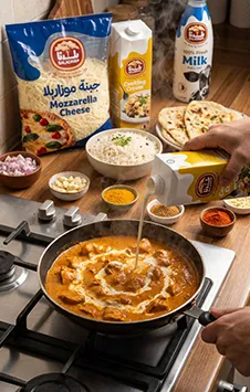 Recipe دجاج بالزبدة والكريمة