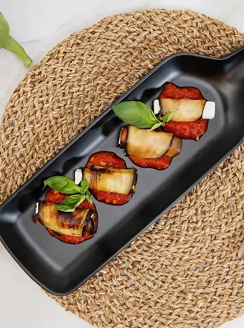 Recipe Eggplant roll with feta