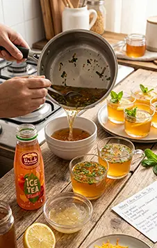 Recipe Honey Citrus Mint Tea Jelly