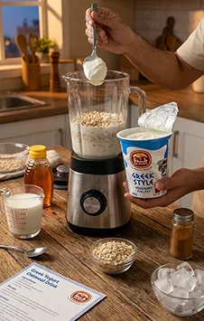 Recipe Greek Yogurt Oatmeal Drink