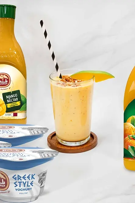 Recipe عصير المانجو والبرتقال