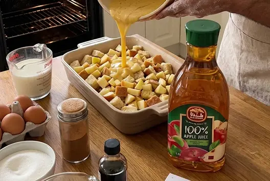 Apple & Bread Pudding