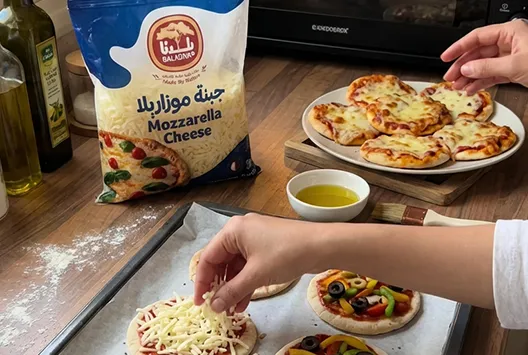 Mini Cheese Pizzas