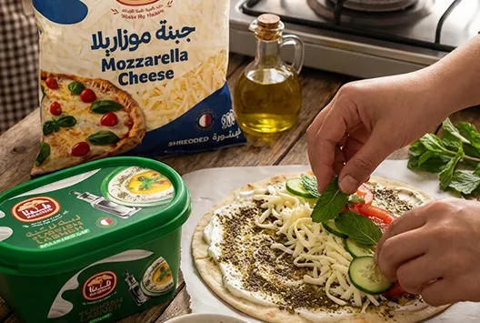 Labneh & Zaatar Wraps